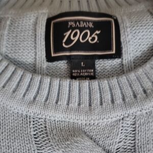 Jos. A. Bank 1905 Men's Light Blue Sweater